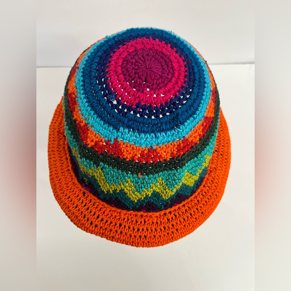 Colorful, Handmade Bucket Hat